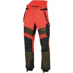 Pantalon anti - coupures pss x - treme breeze rouge fluo / vert taille 58