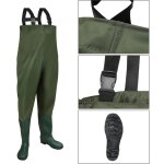 Pantalon d'chassier pantalon de pcheur 42 / 43 pantalon d'tang avec bottes pvc caoutchouc, taille ...