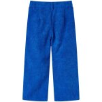 Pantalons pour enfants velours ctel bleu cobalt 92