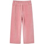 Pantalons pour enfants velours ctel rose clair 104