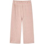 Pantalons pour enfants velours ctel rose clair 92