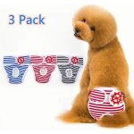 Pantalon hyginique pour chien couche rutilisable pour chienne lavable pantalons de scurit menstruel ...