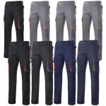 Velilla - pantalons de travail 103004 - 42 (eu) - noir / orange