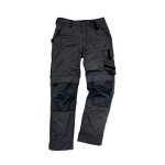 Excess professional workwear - pantalon de travail champ, taille 54, noir / noir