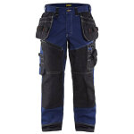 Pantalon de travail coton croisé x1500 blaklader 1500 - bleu foncé / noir - 46 - jambes standards Pantalon de travail coton croisé x1500 blaklader 1500 - bleu foncé / noir - 46 - jambes standards