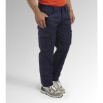 Diadora - pantalon de travail d'hiver staff cargo - bleu marine xl - fr (46 / 48)