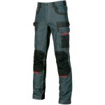 U - power - pantalon de travail jean platinum buttom - ex069rj - upower - taille 52