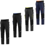 Sparco - pantalon de travail oregon tech trousers - l - noir / orange Sparco - pantalon de travail oregon tech trousers - l - noir / orange