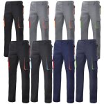 Pantalons de travail velilla 103004 - 40 (eu) - noir / bleu clair