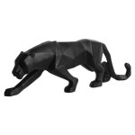 Panthre sculpture ornements, panthre sculpture / statue gomtrique moderne rsine lopard ornements ...