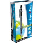 Papermate flexgrip ultra rt noir stylo à bille rétractable avec clip moyen 12 pièce(s) Papermate flexgrip ultra rt noir stylo à bille rétractable avec clip moyen 12 pièce(s)