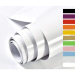 Papier adh�sif de meubles de paillettes blanches 60cmx5m autocollants de meubles de bureau d'armoires ...