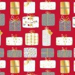 Papier cadeau traditionnel 1000x100cm - feeric lights & christmas