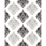 Edem - papier peint baroque 85024br20 papier peint vinyle lisse avec des ornements et des accents m�talliques ...