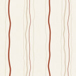 Bricoflor - papier peint cuisine & chambre | papier peint rayures rouge & beige cr�me id�al salon | tapisserie ...