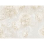 Papier peint mural intisse fleurs blanches 360x270 cm
