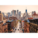 Papier peint panoramique chambre ado et chambre adulte tapisserie panoramique new york moderne en journe ...