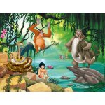 Disney - papier peint panoramique le livre de la jungle vert, bleu et beige