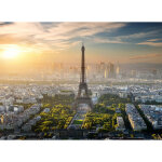 A. s. creations - papier peint panoramique tour eiffel vue a�rienne tapisserie panoramique cuisine et ...