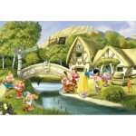 Komar - papier peint photo blanche neige et les 7 nains disney 368cm x 254cm Komar - papier peint photo blanche neige et les 7 nains disney 368cm x 254cm