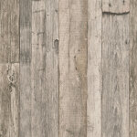 Papiers peints tendances salon & chambre � coucher | papier peint imitation bois r�aliste marron gris ...