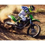 Walltastic - papier peint moto - cross avec pilote qui d�rape 305x244 cm