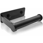 Papier toilette wc mural - aluminium, noir devidoir distributeur papier toilette auto - adh�sif&murale, ...