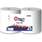 Paquet de 2 rouleaux de bliss wiper 336, papier cellulose 800 plis - 55959 Paquet de 2 rouleaux de bliss wiper 336, papier cellulose 800 plis - 55959