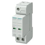 Siemens ? parafoudre bipolaire 2p 40ka ? protection contre surtensions 230v ? rail din ? 5sd74220 - spd ...