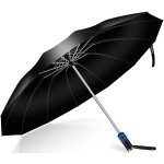 Parapluie invers� compact - r�sistant aux intemp�ries, parapluie pliant automatique coupe - vent, parapluie ...