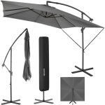 Tectake - parasol apollon avec manivelle 2, 5 x m -