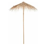 Paris prix - parasol en bois 'paille' 150cm naturel