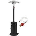 Favex - parasol chauffant à gaz - cosy Élégance noir - extérieur - prêt à l'emploi livré avec tuyau et ... Favex - parasol chauffant à gaz - cosy Élégance noir - extérieur - prêt à l'emploi livré avec tuyau et ...
