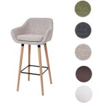 Mendler - tabouret de bar malmö t381, chaise de bar tabouret de comptoir simili cuir, marron Mendler - tabouret de bar malmö t381, chaise de bar tabouret de comptoir simili cuir, marron