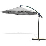 Dcb garden - malaga - parasol avec pied excentr en acier et toilee