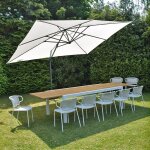Gecko outdoor - parasol dport cru 4x3 m mercuria