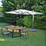 Gecko outdoor - parasol dport cru 4x3 m neptunia