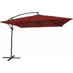 Happy garden - parasol dport molokai carr 2, 7x2, 7m rouge