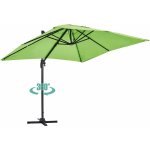 Oviala - parasol d�port� rotatif 2x3m en aluminium vert