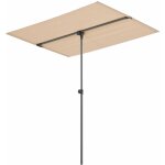 Helloshop26 ? parasol d�port� inclinable 360� rectangulaire 180 x 130 cm ? tissu imperm�able 180g / m� ...