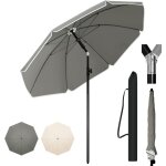Woltu parasol de jardin ext�rieur, parasol plage, hauteur r�glable, parasol pour balcon, terrasse, plage, ...