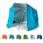 Parasol de plage pliable portable l�ger aluminium tente 160 cm piuma - turquoise