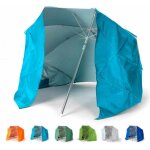 Parasol de plage portable moto pliable l�ger tente 200 cm piuma - turquoise