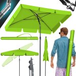 Parasol rectangulaire avec housse 2en1 et sac de transport parasol de terrasse parapluie 200 × 125cm ... Parasol rectangulaire avec housse 2en1 et sac de transport parasol de terrasse parapluie 200 × 125cm ...