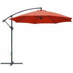 Parasol rond déporté inclinable avec pied en croix Parasol rond déporté inclinable avec pied en croix