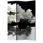 Paris prix - paravent 3 volets 'spa, stones & orchid' 135x172cm Paris prix - paravent 3 volets 'spa, stones & orchid' 135x172cm