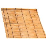 Paravent arella en cannes de bambou 100x300 cm pour terrasse de balcon de jardin exte'rieur