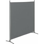 Paravent de confidentialit tarazona 176 x 175 cm gris fonc