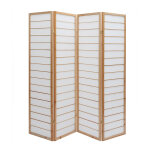 Miliboo - paravent japonais en bois et papier de riz l177 cm gibon