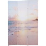 Hhg - jamais utilis�] paravent photo 843, s�paration de pi�ce cloison de s�paration, mvg - certifi�, ...